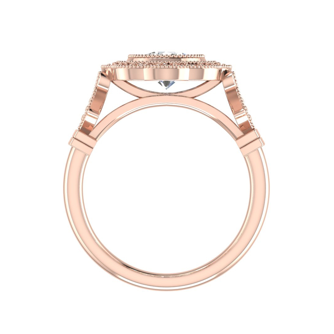 Haven Halo Engagement Ring